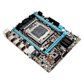 Miniatyrbild 3 av 8: DDR3 Moderkort X79 LGA2011 V1 V2 PCIe 3.0 NVME SATA M.2 1000Mbps LAN Micro ATX Moderkort för Server Gaming Desktop