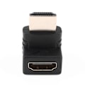 Pikkukuva 8 / 8: HDMI uros HDMI naaras kaapeli sovitin sovitin muunnin jatke 270 asteen kulma