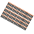 Pikkukuva 7 / 8: 100 kpl Universal Short Darts High Density EVA Soft Shot harmiton lelun täyttöpakkaus erilaisiin ammuntaleluihin, musta