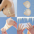 Miniatyrbild 4 av 5: Andningsbar sömlös isiden behå-set (2 st), Plus Size, Sommarkomfort L Blå