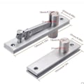Pikkukuva 2 / 5: Oven Kääntösarana, 2 kpl 360 asteen pyörivät piilosaranat (130 x 25 mm)