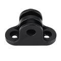 Miniatyrbillede 2 af 8: Cykelcomputer metalbeslag Kameraadapterbeslag til Gopro (sort)