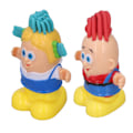 Miniatyrbillede 6 af 8: Børnefrisør Ler Legetøj Modellering Ler Farve Mud Dough Baby Pretend Barber Rolle Spil Pædagogisk Legetøj