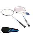 Miniatyrbild 8 av 8: SG8048 2-spelare Badminton Racket Set Vuxna Tonåringar Lättvikts Kolfiber Rackets
