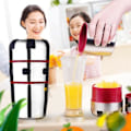 Miniatyrbilde 4 av 5: Manuell rustfri stål juicer og sitronpresser for hjemmebruk