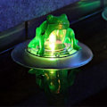 Miniatyrbillede 4 af 4: Pool Flydende Lampe Vandtæt Svømmepøl Pish Dam LAMPE FLOTINE FRØ SOLAR LYS TIL PALON Dam Have Dekoration Style2 Solcelle Flydende Lys