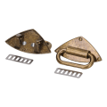 Miniatyrbillede 5 af 8: Taskespænde Stabil Robust Holdbar Udsøgt smuk dekorativ pung Hardware til gør-det-selv-tasker HåndtaskerBronze