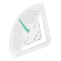 Miniatyrbild 8 av 8: Sticklinjal Stickmått Mätverktyg Multifunktionellt Exakt stickstygnskalkylator Räknaram Linjal