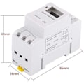 Miniatyrbillede 2 af 5: Digital LCD-timer: Ugentlig programmerbar tidskontaktrelæ (220V)