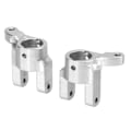 Miniatyrbild 5 av 8: RC Aluminiumlegering Framhjul C-säte C-bas för HBX 2098B 1/24 Klättring Bil Reservdelar Silver