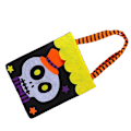 Miniatyrbillede 2 af 8: Halloween Tote Bag i ikke-vævet stof Trick Or Treat Hjemmefest Dekoration Opbevaring Rekvisit Håndtaske (Kranium)