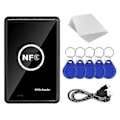 Pikkukuva 1 / 5: RFID NFC Kopiointilaite 13.56KHz Avaimenperä NFC Älykortinlukija Kirjoitin 13.56MHz Salattu Ohjelmoija USB UID T5577