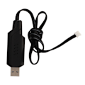 Miniatyrbilde 6 av 8: USB-laderkabel for rask lading, plug and play, bærbar for WLtoys XK K200 RC-helikopter
