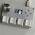 Miniatyrbild 2 av 5: 4 Key Mini O3C++ OSU Anpassat Gaming Tangentbord Magnetisk Rosa Switch Tangentbord Ratt Skärm Kopiera Genväg