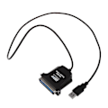 Miniatyrbillede 2 af 5: USB til Parallel 36 Pin Centronics Printer Adapter Kabel