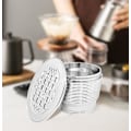 Miniatyrbild 4 av 5: Återfyllningsbara kaffekapslar i metall för återanvändbara och hållbara maskiner (Fyrkantigt hål)