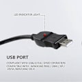 Miniatyrbillede 5 af 5: USB Han til XLR Hun Mikrofon USB MIC Link Kabel Ny