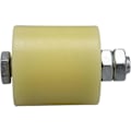 Pikkukuva 5 / 5: M12 48 x 50 mm PP teräsrullalaakeriohjainpyörä 6201-laakeri-insertillä sähköoveen, 2 kpl