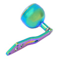 Miniatyrbillede 4 af 8: Aluminiumslegering Farverigt Fiskeri Baitcasting Hjulhåndtag Modifikation Vippearm Power Knop Reel Sæt