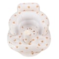 Miniatyrbilde 6 av 8: Multifunksjonell baby PVC oppblåsbar ryggbeskyttelse bad sofa læring spise middag stol#3