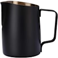 Miniatyrbillede 4 af 5: 2025 Ny Espresso Mælkeskummer Rustfrit Stål, Kaffe Latte Art Kop 420ML Sort