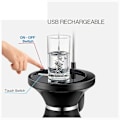 Miniatyrbillede 5 af 5: Sort BPA-fri Vandflaskedispenser Ultra Hygiejnisk Pumpe til Mors Dag