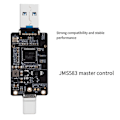 Miniatyrbild 3 av 5: M.2 Till USBA Typ-C HDD-kapsel Adapterkort NVME HDD