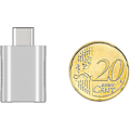 Miniatyrbild 4 av 5: USB C till USB (2-pack), USB-C till USB 3.0 Adapter, USB Typ-C till USB Adapter, USB Hona OTG Adapter för MacBook Pro (Silver)
