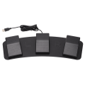 Miniatyrbild 1 av 8: USB Triple Foot Switch Pedal Multifunktionell Ergonomisk Triple Foot Switch Pedal för att spela spel Fabriks Testning (Mekanisk Switch)
