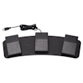 Miniatyrbilde 1 av 8: USB Triple Foot Switch Pedal Multifunksjonell Ergonomisk Triple Foot Switch Pedal for Spill Spill Fabrikk Testing (Mekanisk Bryter)