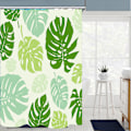 Miniatyrbillede 6 af 8: Nordisk stil print polyester bruseforhæng vandtæt badeforhæng badeværelsesartikler 150x180cm