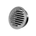 Miniatyrbillede 2 af 3: Rustfrit Stål Luftventil Kugle Fortykket Ventilationsrist Vægmontering Emhætte Udstødningsdæksler Badeværelse Køkken Ventilationsåbninger Ventilator Og Beluftere (160mm)