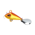 Miniatyrbild 1 av 8: 20g Fiske VIB Metall Mini Beten Konstgjord Hård Falsk Bete Nattljus VIB Sked Fiske Utrustning Golden