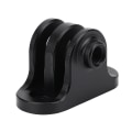 Miniatyrbillede 5 af 8: Cykelcomputer metalbeslag Kameraadapterbeslag til Gopro (sort)