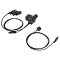 Miniatyrbillede 8 af 8: U94 PTT Adapter Holdbar Bærbar Military Intercom Headset Adapter til MOTOROLA XTS2500