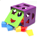 Miniatyrbilde 4 av 6: Baby Blokker Form Sorter Leke Farge Gjenkjenning Form Leker med Fargerik Sortering Terning Boks Gave til Gutter og Jenter