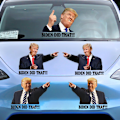 Miniatyrbillede 6 af 7: 100 stk. Biden Did That klistermærker Joe Biden I Did That vandtætte klistermærker til bilrude, kop, hjelm, bærbar computer, bagage, væg