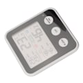 Miniatyrbild 8 av 8: Rumstermometer 3,7 tum LCD-skärm Hög noggrannhet Komfortnivåindikator Fuktighetssensor för hem kök kontor Svart