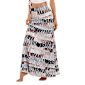 Miniatyrbillede 2 af 5: Leopard Print Bohemian Maxi Kjole til Kvinder XL Leopard Print