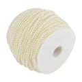 Pikkukuva 2 / 8: 100 m/rulla jäljitelmä helmilankahelmet Garland String DIY hääkoristelu 2,5 mm (beige)