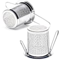 Miniatyrbillede 1 af 5: 2 Pakke Rustfrit Stål Te-Infuser Kurve til Løse Te Lange Håndtag Fin Masket Diffuser til Krus