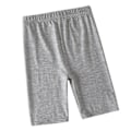 Miniatyrbild 6 av 8: Baby Girl Tight Fit Shorts Undvik exponering Hög elasticitet Tunna småbarn cykelshorts för sommar Grå 110(100‑110cm / 39.4‑43.3in)
