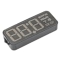 Miniatyrbild 4 av 8: Bil HUD-display OBD2-mätare Vindruta skärm projektor 3D reflektion Överhastighet Vattentemperatur Spänning Felalarm