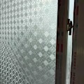 Pikkukuva 1 / 5: Privacy Ikkunakalvo 45x200cm Itsekiinnittyvä ikkunakalvo Begonia-kuvioinen himmeä ikkunakalvo läpinäkymätön UV-suoja toimiston makuuhuoneeseen olohuoneeseen-J068