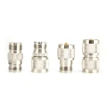 Miniatyrbillede 1 af 8: 4 stk M til N RF messing 50 ohm koaksial koncentrisk adapter konnektorsæt