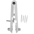 Miniatyrbild 1 av 8: Watch Spring Bar Pincet V Form Tång Pin Rem Band Remover Removal Tool Set Kit för RepairWhite