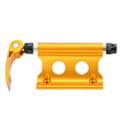 Miniatyrbilde 8 av 8: Sykkelgaffelfeste Quick Release Sykkelblokk Forgaffel Fixed Clip Bagasjeholder RackYellow
