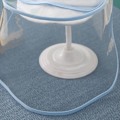 Miniatyrbilde 2 av 5: Baby Face Guard Avtakbar Barn Face Guard Hat Avtakbar Transparent Face Guard Blå
