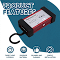Pikkukuva 4 / 5: Auton diagnostiikkatyökalu Multidiag Pro+ PCB TCS Bluetooth OBD2 -skanneri