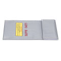 Miniatyrbilde 7 av 8: Lithium Ion Battery Safe Bag Brannsikker eksplosjonssikker oppbevaringspose beskytter 10x20cm
